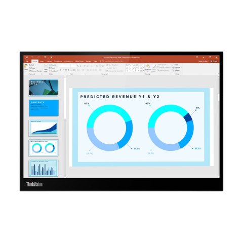 Lenovo ThinkVision M14d 14" QHD IPS 60Hz 300nits AG 2xUSB-C Raven Black Lenovo ThinkVision M14d 14" QHD IPS 60Hz 300nits AG 2xUSB-C Raven Black