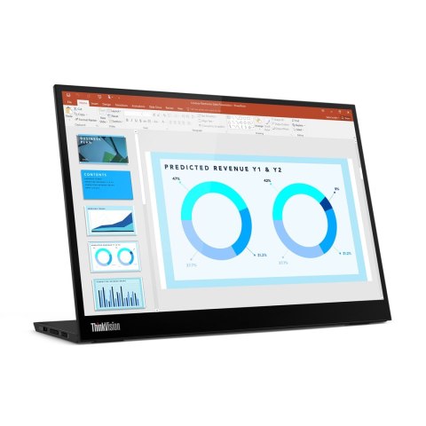 Lenovo ThinkVision M14d 14" QHD IPS 60Hz 300nits AG 2xUSB-C Raven Black Lenovo ThinkVision M14d 14" QHD IPS 60Hz 300nits AG 2xUSB-C Raven Black