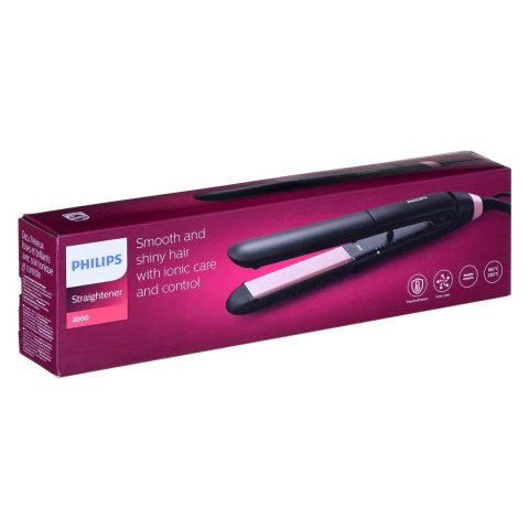Prostownica do włosów Philips StraightCare Essential BHS378/00 (50W; kolor czarny) Prostownica do włosów Philips StraightCare Essential BHS378/00 (50W; kolor czarny)