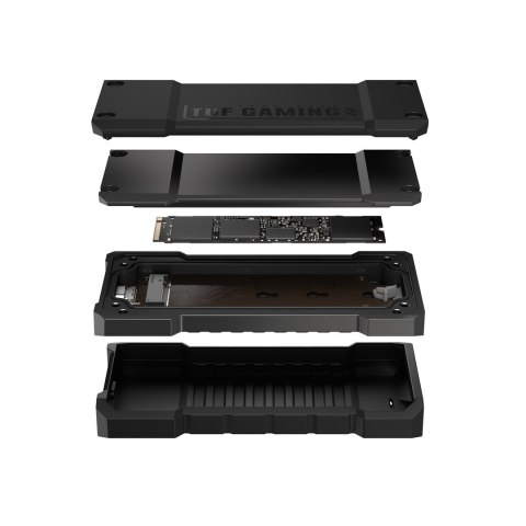 Dysk zewnętrzny SSD Asus TUF Gaming A2 Czarny Dysk zewnętrzny SSD Asus TUF Gaming A2 Czarny
