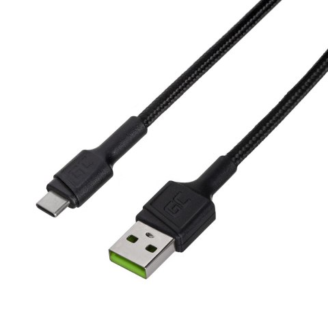 GREEN CELL KABEL KABGC30 GC POWERSTREAM USB-C - USB-C 120CM, POWER DELIVERY 60W, ULTRA CHARGE, QC 3.0 GREEN CELL KABEL KABGC30 GC POWERSTREAM USB-C - USB-C 120CM, POWER DELIVERY 60W, ULTRA CHARGE, QC 3.0