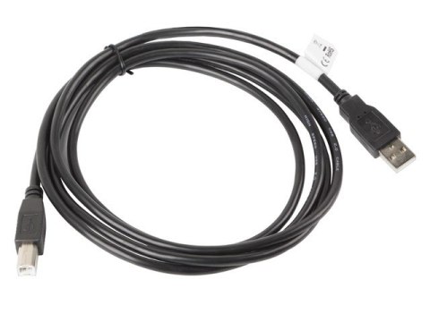 LANBERG KABEL USB-A(M) ->USB-B(M) 2.0 1.8M CZARNY LANBERG KABEL USB-A(M) ->USB-B(M) 2.0 1.8M CZARNY