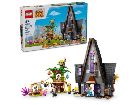 LEGO Minions 75583 Rodzinna rezydencja Gru i minionków LEGO Minions 75583 Rodzinna rezydencja Gru i minionków