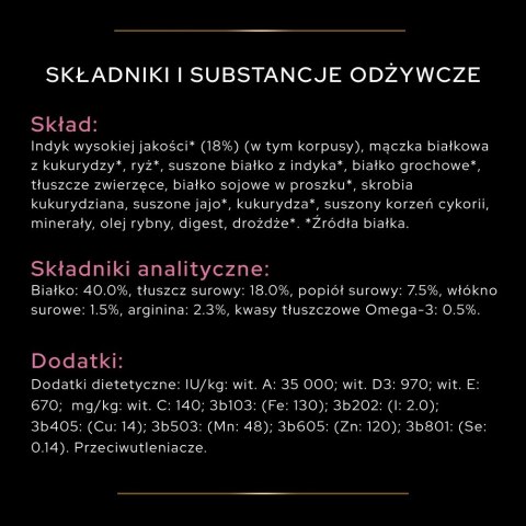 PURINA PRO PLAN DELICATE Indyk 400g PURINA PRO PLAN DELICATE Indyk 400g