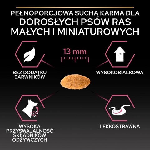 PURINA PRO PLAN SMALL & MINI ADULT Łosoś 700g PURINA PRO PLAN SMALL & MINI ADULT Łosoś 700g