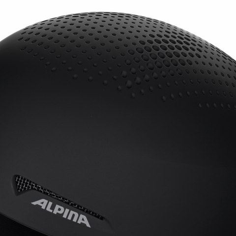 Kask narciarski ALPINA ZUPO BLACK MATT 54-58 Kask narciarski ALPINA ZUPO BLACK MATT 54-58