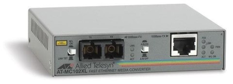 Konwerter Allied Telesis AT-MC102XL 100 BaseTX / 100 BaseFX Konwerter Allied Telesis AT-MC102XL 100 BaseTX / 100 BaseFX