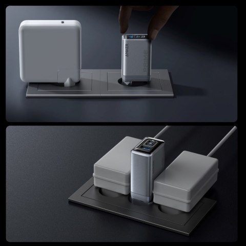 Ładowarka Anker Prime 100W 2x USB-C 1x USB-A ze składaną wtyczką Ładowarka Anker Prime 100W 2x USB-C 1x USB-A ze składaną wtyczką