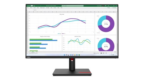 Lenovo ThinkVision T32h-30 31.5"QHD IPS 60Hz 350nits AG HDMI DP USB Raven Black Lenovo ThinkVision T32h-30 31.5"QHD IPS 60Hz 350nits AG HDMI DP USB Raven Black