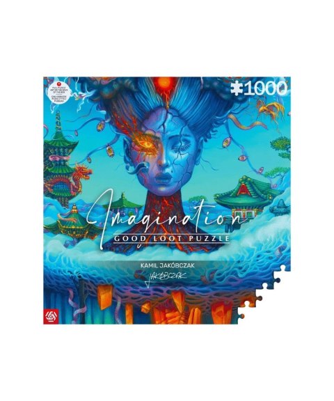 Puzzle Good Loot 1000 Imagination Kamil Jakóbczak Fudżi / Fuji Puzzle Good Loot 1000 Imagination Kamil Jakóbczak Fudżi / Fuji