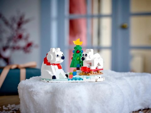 LEGO Okolicznościowe 40571 Zimowe niedźwiedzie polarne LEGO Okolicznościowe 40571 Zimowe niedźwiedzie polarne