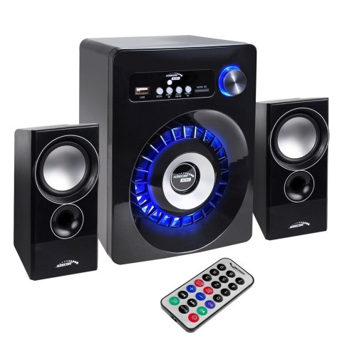Zestaw głośników komputerowe AUDIOCORE AC910 (2.1; kolor czarny) Zestaw głośników komputerowe AUDIOCORE AC910 (2.1; kolor czarny)