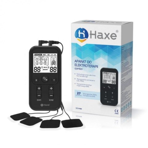 M100A Aparat do elektroterapii combo TENS/EMS HAXE (WYPRZEDAŻ) M100A Aparat do elektroterapii combo TENS/EMS HAXE (WYPRZEDAŻ)