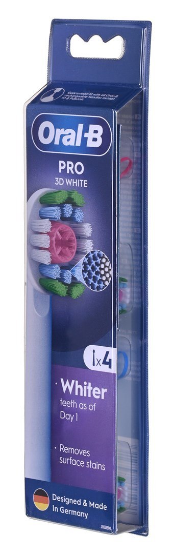 Braun Końcówki Oral-B EB18-4 pRX 3D White 4 szt. Braun Końcówki Oral-B EB18-4 pRX 3D White 4 szt.