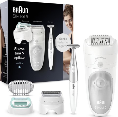 Braun Silk-épil 5 damski depilator + trymer bikini Braun Silk-épil 5 damski depilator + trymer bikini