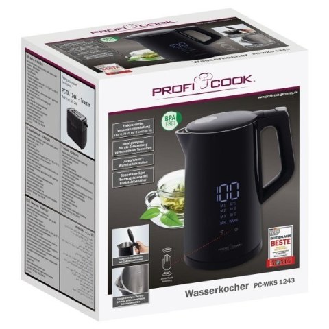 Czajnik elektryczny dotykowy PROFICOOK PC-WKS 1243 Czajnik elektryczny dotykowy PROFICOOK PC-WKS 1243