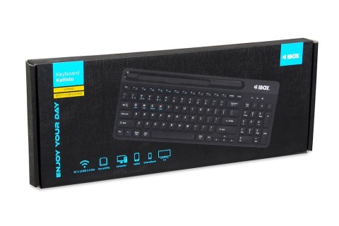 IBOX KLAWIATURA BEZPRZEWODOWA KALLISTO BT/2.4GHZ IBOX KLAWIATURA BEZPRZEWODOWA KALLISTO BT/2.4GHZ