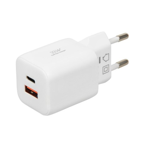 IBOX ŁADOWARKA UNIWERSALNA C-42 GAN PD33W USB A+C WHITE IBOX ŁADOWARKA UNIWERSALNA C-42 GAN PD33W USB A+C WHITE