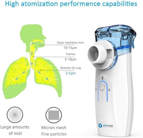 Inhalator przenośny ORO-MESH FAMILY+ZASILACZ Inhalator przenośny ORO-MESH FAMILY+ZASILACZ