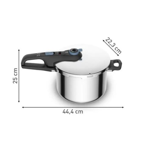 Szybkowar TEFAL Secure Trendy Pressure 6L P2580701 Szybkowar TEFAL Secure Trendy Pressure 6L P2580701