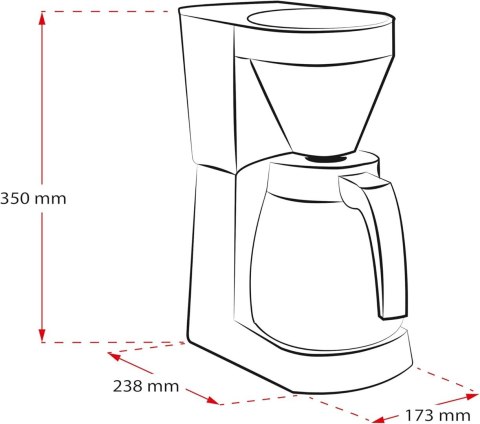 Ekspres przelewowy Melitta Easy II black Ekspres przelewowy Melitta Easy II black