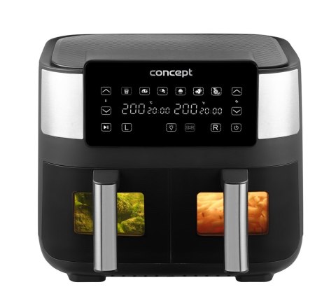 Frytkownica beztłuszczowa double CONCEPT FR8000 Frytkownica beztłuszczowa double CONCEPT FR8000