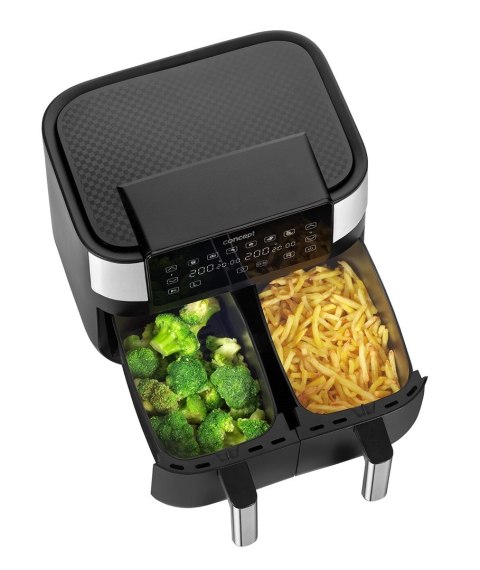Frytkownica beztłuszczowa double CONCEPT FR8000 Frytkownica beztłuszczowa double CONCEPT FR8000