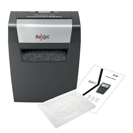 Niszczarka Rexel Momentum X308, 8 kartek, 15 l kosz Niszczarka Rexel Momentum X308, 8 kartek, 15 l kosz