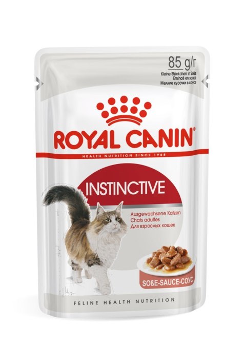 ROYAL CANIN FHN Instinctive w sosie - mokra karma dorosłych kotów - 12x 85 g ROYAL CANIN FHN Instinctive w sosie - mokra karma dorosłych kotów - 12x 85 g