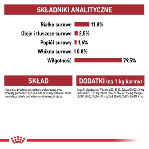 ROYAL CANIN FHN Instinctive w sosie - mokra karma dorosłych kotów - 12x 85 g ROYAL CANIN FHN Instinctive w sosie - mokra karma dorosłych kotów - 12x 85 g
