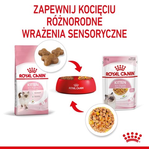 Royal Canin FHN Kitten Instinctive w galaretce - mokra karma dla kociąt - 12x85g Royal Canin FHN Kitten Instinctive w galaretce - mokra karma dla kociąt - 12x85g