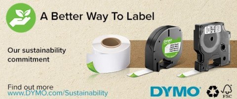 Zestaw etykiet DYMO 32x57mm biały 1000szt. S0722540 Zestaw etykiet DYMO 32x57mm biały 1000szt. S0722540