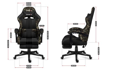 Fotel gamingowy Huzaro Force 4.7 Camo Mesh Fotel gamingowy Huzaro Force 4.7 Camo Mesh
