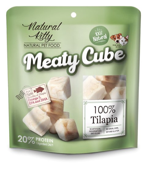 MEATY CUBE 100% TILAPIA - 50g MEATY CUBE 100% TILAPIA - 50g