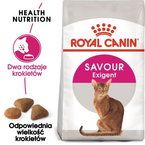 ROYAL CANIN FHN Exigent Savour Sensation - sucha karma dla kota dorosłego - 4kg ROYAL CANIN FHN Exigent Savour Sensation - sucha karma dla kota dorosłego - 4kg