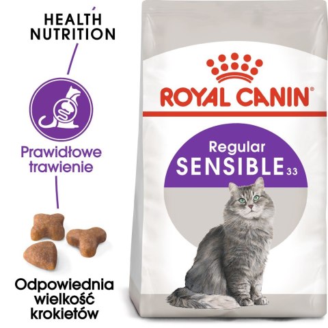ROYAL CANIN FHN Sensible - sucha karma dla kota dorosłego - 10kg ROYAL CANIN FHN Sensible - sucha karma dla kota dorosłego - 10kg