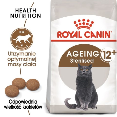 ROYAL CANIN Senior Ageing 12+ Sterilised 2kg ROYAL CANIN Senior Ageing 12+ Sterilised 2kg