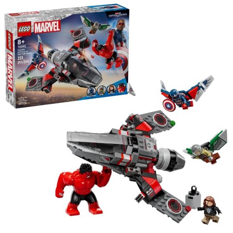 LEGO 76292 Marvel Kapitan Ameryka kontra Czerwony Hulk LEGO 76292 Marvel Kapitan Ameryka kontra Czerwony Hulk