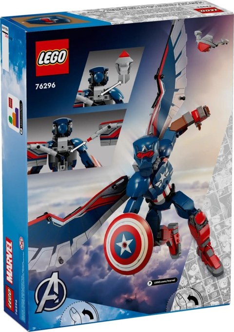 LEGO 76296 Marvel Figurka nowego Kapitana Ameryki LEGO 76296 Marvel Figurka nowego Kapitana Ameryki