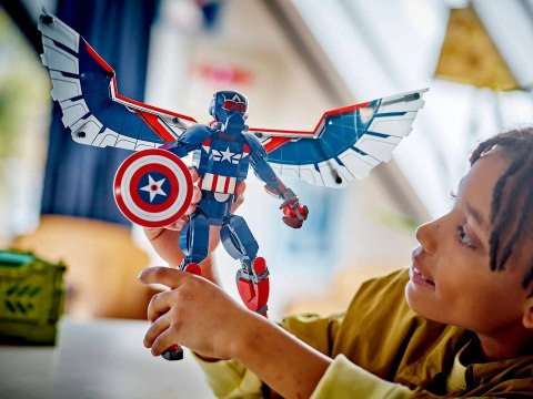 LEGO 76296 Marvel Figurka nowego Kapitana Ameryki LEGO 76296 Marvel Figurka nowego Kapitana Ameryki