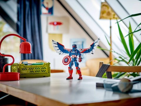 LEGO 76296 Marvel Figurka nowego Kapitana Ameryki LEGO 76296 Marvel Figurka nowego Kapitana Ameryki