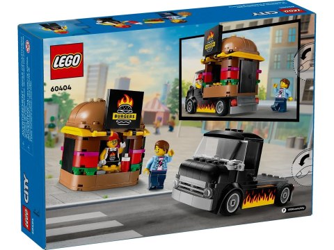 LEGO City 60404 Ciężarówka z burgerami LEGO City 60404 Ciężarówka z burgerami