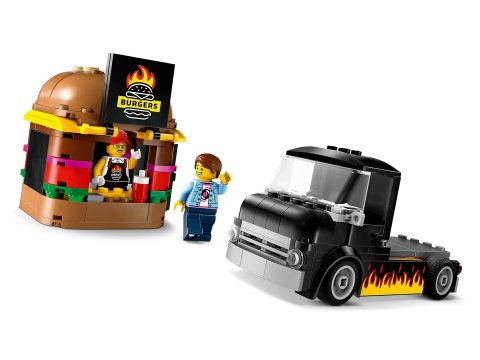 LEGO City 60404 Ciężarówka z burgerami LEGO City 60404 Ciężarówka z burgerami