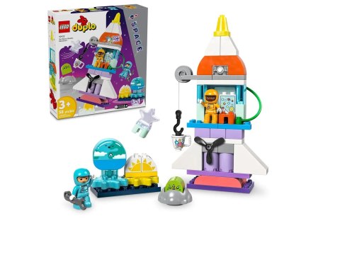 LEGO DUPLO 10422 Przygoda w promie kosmicznym 3 w 1 LEGO DUPLO 10422 Przygoda w promie kosmicznym 3 w 1