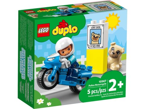 LEGO DUPLO 10967 Motocykl policyjny LEGO DUPLO 10967 Motocykl policyjny