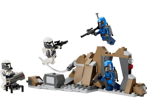 LEGO Star Wars 75373 Zasadzka na Mandalorze — zestaw bitewny LEGO Star Wars 75373 Zasadzka na Mandalorze — zestaw bitewny