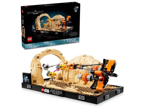 LEGO Star Wars 75380 Diorama: Wyścig ścigaczy w Mos Espa LEGO Star Wars 75380 Diorama: Wyścig ścigaczy w Mos Espa