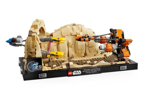 LEGO Star Wars 75380 Diorama: Wyścig ścigaczy w Mos Espa LEGO Star Wars 75380 Diorama: Wyścig ścigaczy w Mos Espa