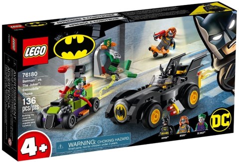 LEGO Super Heroes 76180 Batman kontra Joker: pościg Batmobilem LEGO Super Heroes 76180 Batman kontra Joker: pościg Batmobilem