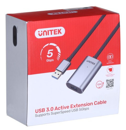 UNITEK WZMACNIACZ SYGNAŁU USB 3.0, 10M, PREMIUM UNITEK WZMACNIACZ SYGNAŁU USB 3.0, 10M, PREMIUM